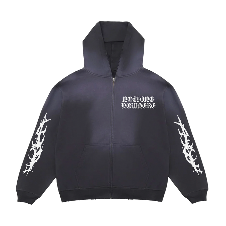 NN Potassium Dye Zip Hoodie