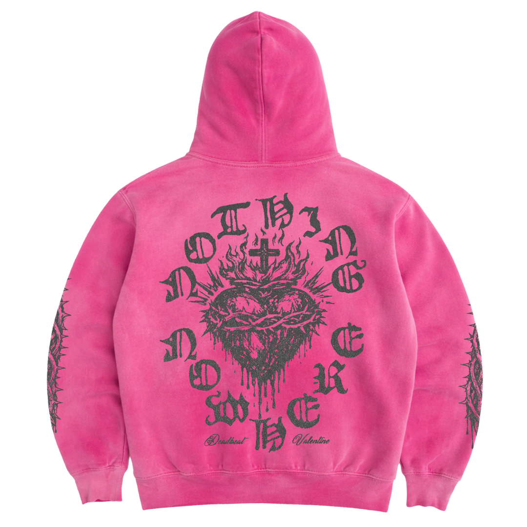 Deadbeat Valentine (Don't Need Your Symapthy) Zip Hoodie - Custom
